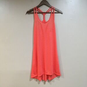 Balance Collection Burnout Swim Coverup Womens S Orange Neon Tropical Resort